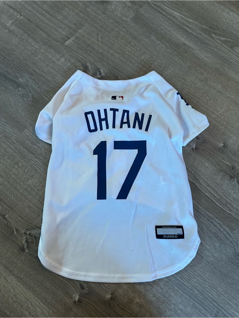 LA DODGERS Baseball Jersey White with Navy OHTANI